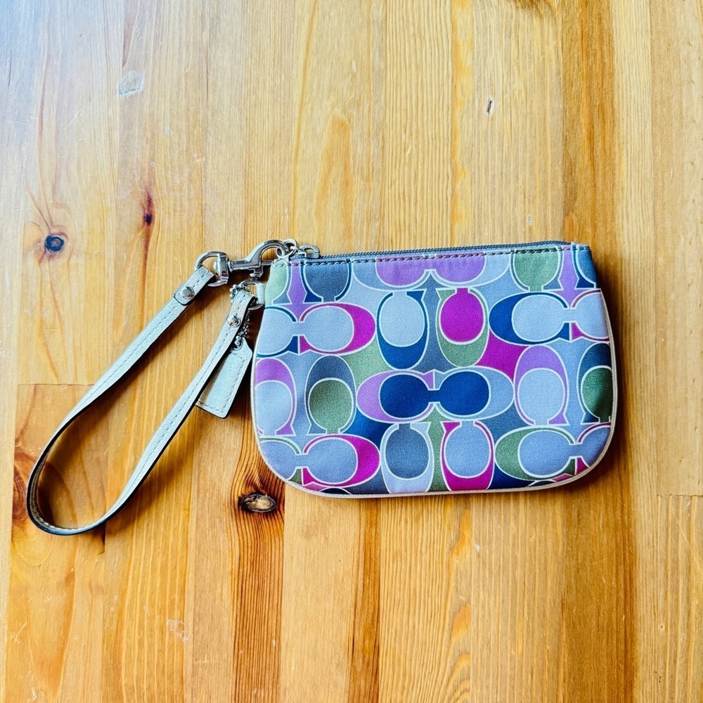 Coach wristlet